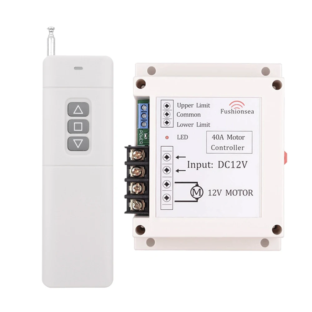 DC 12V 40A промышленный двигатель вперед обратного пульта дистанционного управления