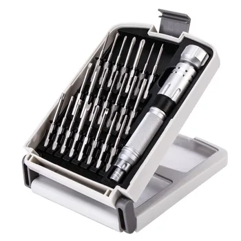 

Nanch Magnetic Mini Screwdriver Set 22 in 1 S2 Steel Phone Repair Tool Kit For Mobile iPhone/Computer/Electronics/Laptops/LCD