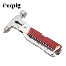 Petpig открытый автомобиль многофункциональный аварийный спасательный Молот кемпинговый инструмент проволочный резак молоток автомобильные товары и Инструменты Набор отверток