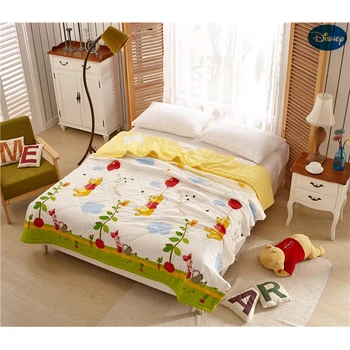 

Disney Winnie Cartoon Blankets Holiday blanket Thin Quilt Girls Boy's Children's Kids Bed Home Bedroom Decoration Gift
