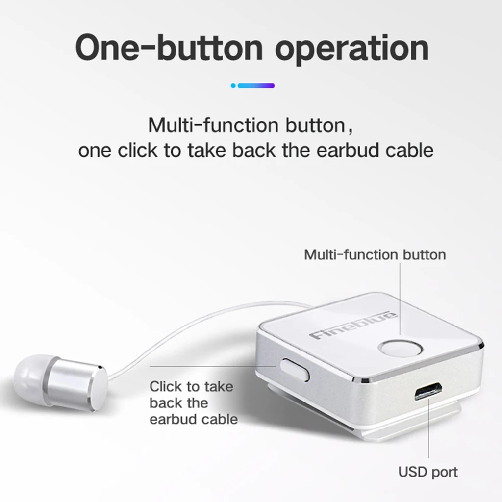 F1 Wireless Bluetooth BT 5.0 Headset Earphone Headphone vibrating Newest Arrival