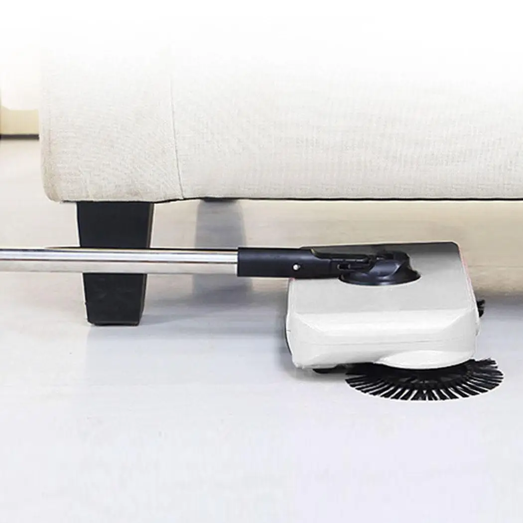 Automatic Hand Push Cleaning Sweeping Tool Without Electricity Household Lazy Sweeper Broom 360 Degree Rotating