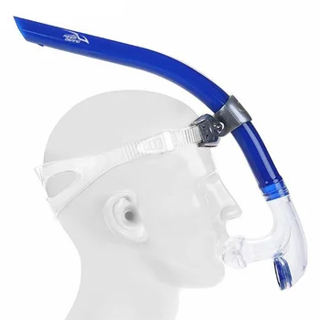 

Dreathing Tube Professional Swimming Snorkel Silicone Mouthpiece Scuba Diving Set Tube Dry Snorkeling Equipment 3 colors SF