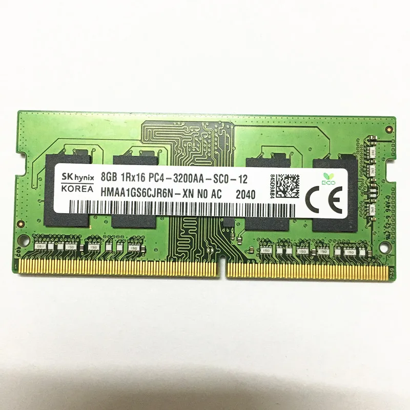 memória portátil 3200MHz ram ddr4 8gb
