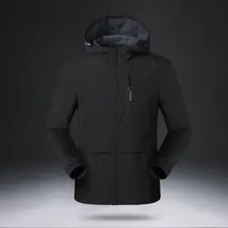 Мужская армейская куртка и пальто Военная тактическая куртка зимняя водонепроницаемая ветровка из мягкой ткани ветровка однотонная