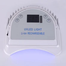 64 Вт 48 Вт УФ-лампа для ногтей, светодиодный светильник для маникюра, беспроводная аккумуляторная батарея, Сушилка для ногтей для всех гелей, лака, портативная лампа