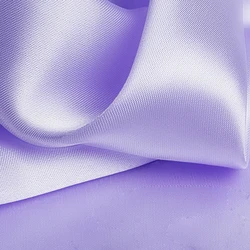 Soft Satin Fabric for Wedding Decorations, DIY Sewing, and Craft Accessories - 34 Vibrant Colors (Lavender)