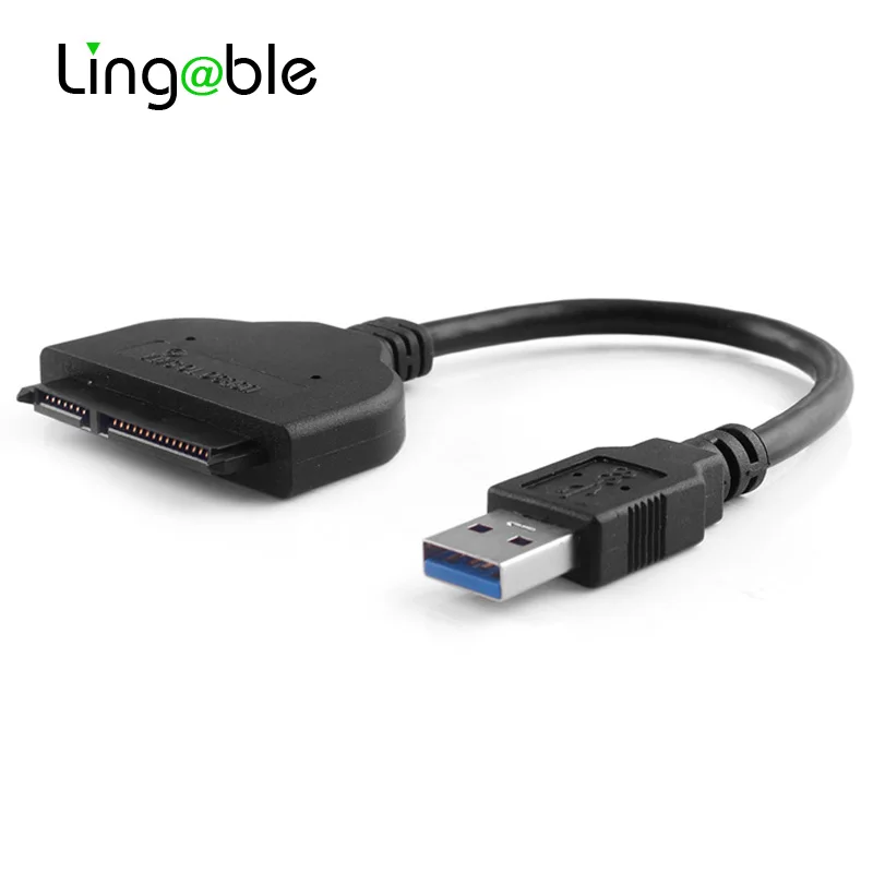 Lingale SATA Adapter USB 3.0 to Serial 7+15 22pin Converter Cable External Hard Drive Disk for 2.5&quot HDD/SSD | Компьютеры и офис