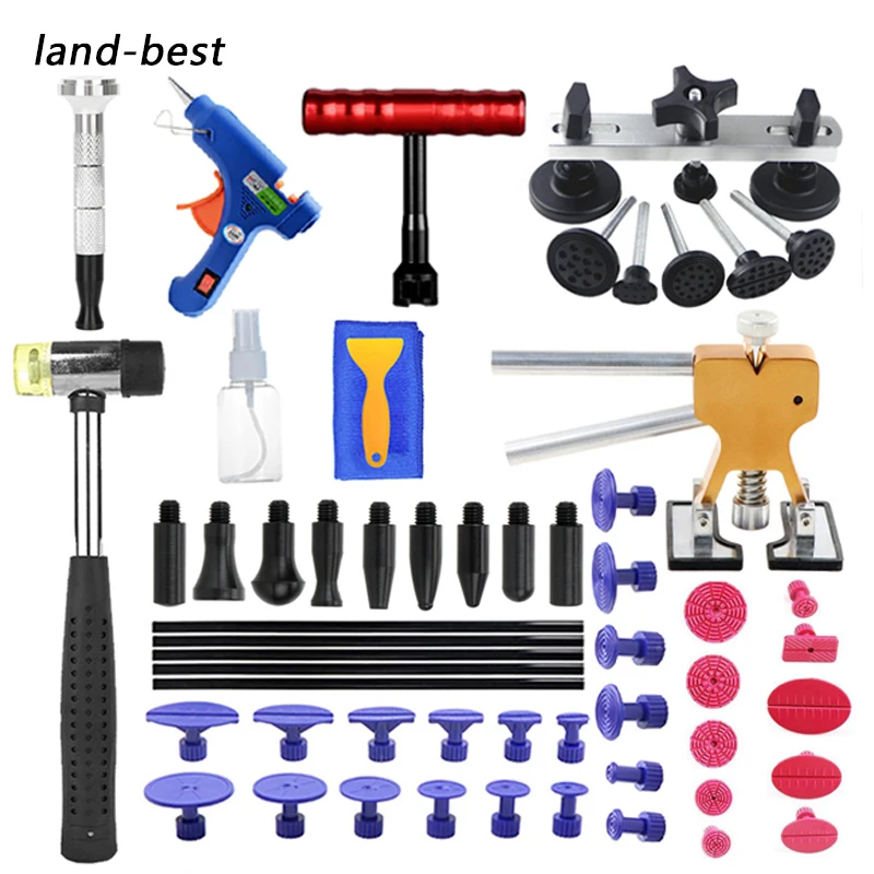 

PDR Paintless Removing Dents Car Dent Repair Tool +28 Tabs Car Dent Remover for bmw e46 e90 ford focus 2 volkswagen mazda jetta