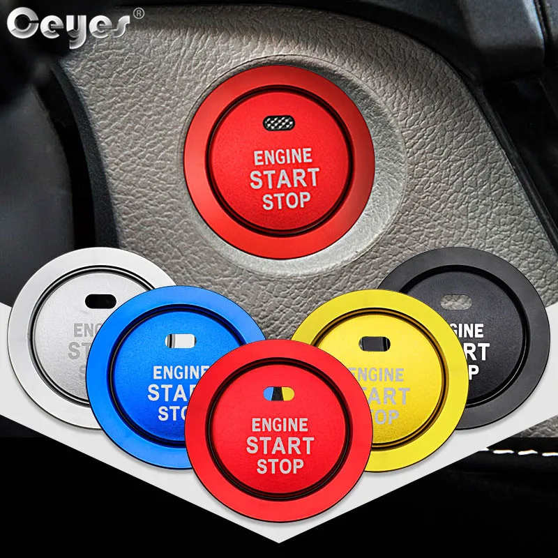 Автомобильный Стайлинг Ceyes для Toyota Corolla Camry Rav4 Yaris CHR Prius автостайлинг кнопка