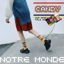 Новые зимние Хлопковые женские Носки с рисунком ярких букв, персональные модные носки для женщин, удобные повседневные носки, сохраняющие тепло