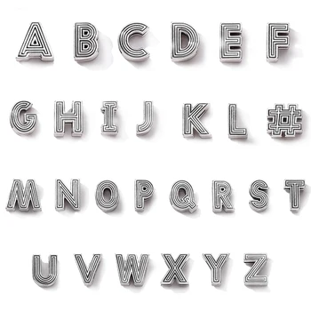 

2019 NEW Autumn 100% 925 Sterling Silver Reflection 26 Letter Charm Female Bracelet Birthday Gift Accessories Clip Free Shipping