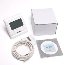 

new 7 days a week programming heating thermostat floor electric heating 16A dual temperature dual control