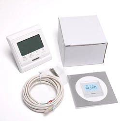 new 7 days a week programming heating thermostat floor electric heating 16A dual temperature dual control
