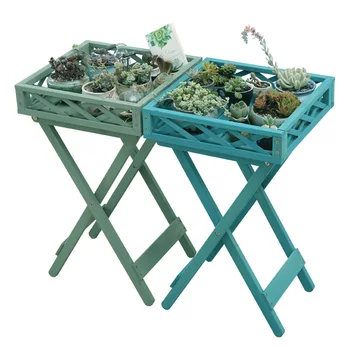 

Solid wood flower stand multi-layer floor pot shelf meaty bonsai balcony living room built-in material