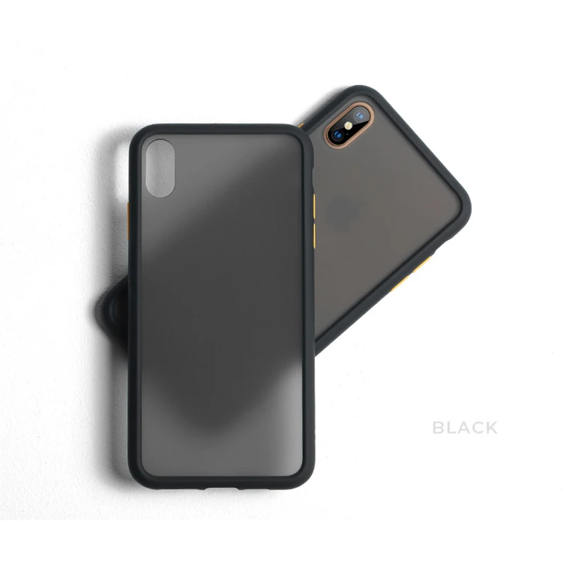 Противоударный кожаный чехол для телефона OPPO A5 A3S A7 A7X A9 Гладкий силиконовый чехол из ТПУ для OPPO K3 RealmeX Reno 2 Z 2Z 10X ACE чехол - Цвет: Black