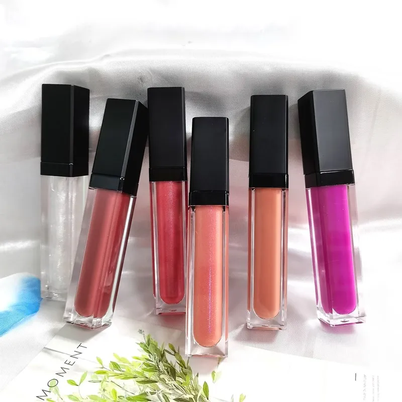 

Private Label High Shiny Lip gloss Wholesale Lipgloss Private Label Custom Vegan Glitter Lipgloss