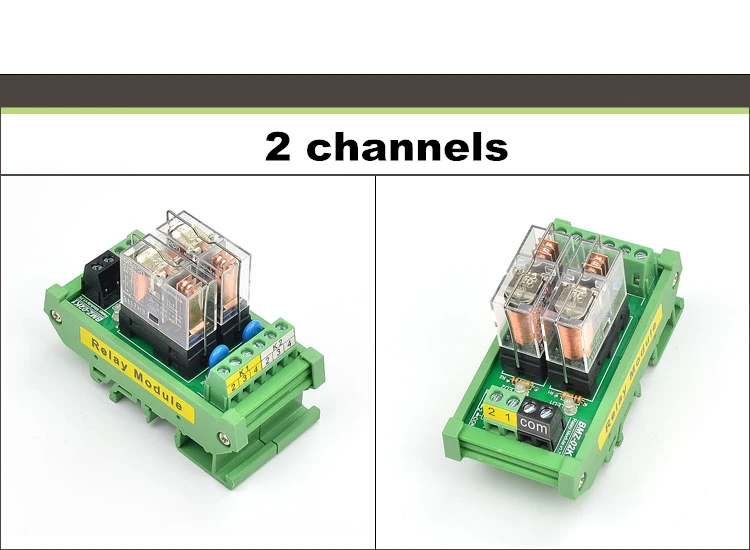 6 каналов интерфейс релейный модуль 1NO+ 1NC DIN рейку OMRON G2R-1-E 16A вход DC 12 В 24 В PNP NPN совместимый