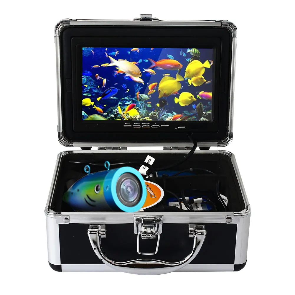 

Underwater Camera Durable 10h 4500mA 1000TV Line LED Fishing Gear Lamp Black Technology Diving Fish Finder IP68 720P Bait