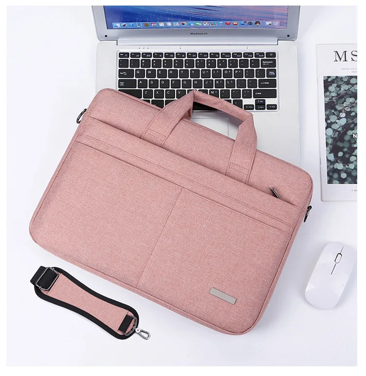 best laptop bags Laptop Case 13.3 14 15.6 16.1 Inch One Shoulder Laptop Case for MacBook Air Pro Lenovo Dell Huawei Handbag Briefcase laptop backpack