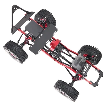 

313mm Wheelbase 1/10 RC Car Frame Kit Metal RC Car Shell for AXIAL SCX10 Crawler Climbing Car DIY RC Accessories