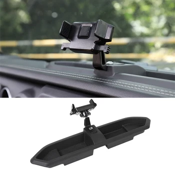 

Car Phone Holder Bracket GPS Navigation Bracket for Jeep Wrangler JL 2018 2019 ABS Black Car Interior Accessories Car Styling