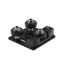

Y-Axis Openbuilds Aluminum Plate 2020 V-Slot Aluminum Profile Slider Plate With time belt buckle Pulley for TEVO Tarantula PRO.