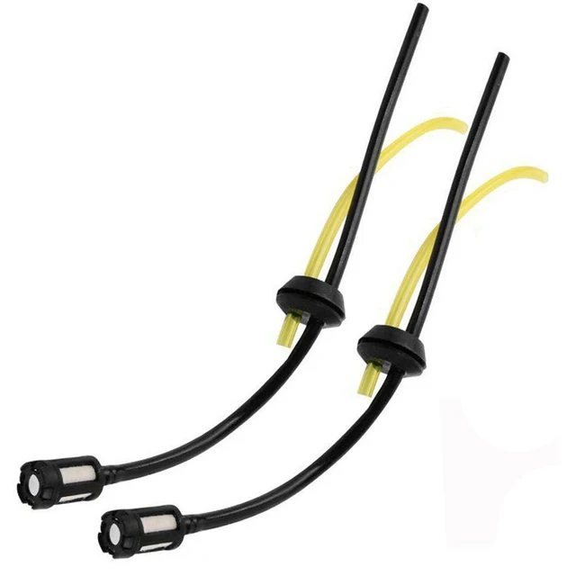 2X Üzemanyag -Tömlő Szűrő Tömítés Kefe Vágó Sövény A Strimmer Trimmerhez Nagyon Megegyezik Az Eredeti Berendezéssel