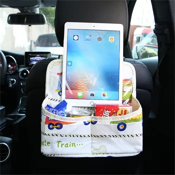 

Portable Organizer Car Seat Back Storage Bag Cartoon Car-styling Box Large Capacity Storage Box