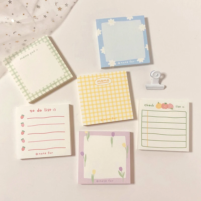100 Sheets Tulip Note Paper Simple Style Plaid Message Memo Pad Kawaii Stationery Notepad Office Leave Message Office Supplies 100 Sheets Tulip Note Paper Simple Style Plaid Message Memo Pad Kawaii Stationery Notepad Office Leave Message Office Supplies
