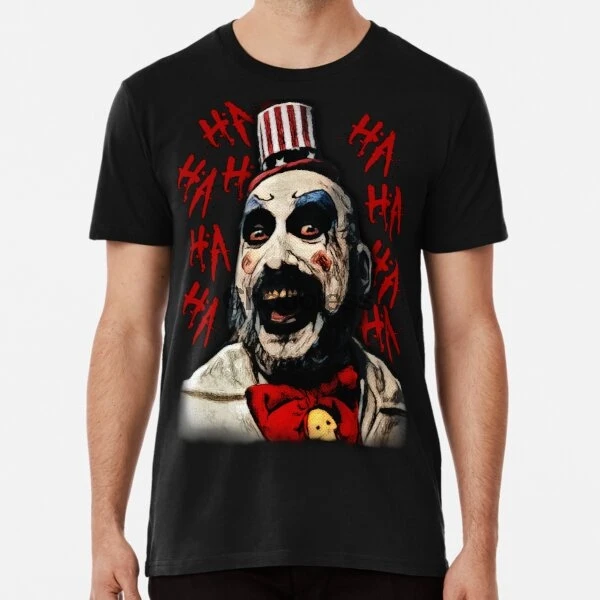 Мужская и женская футболка Captain Spaulding (2) | одежда
