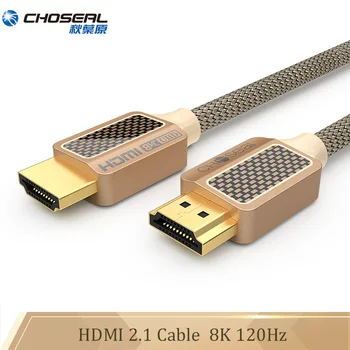 

CHOSEAL Ultra High Speed 8K HDMI Cable 2.1 48Gbps 120Hz HDMI 2.1 For Apple TV Nintendo Switch Xbox PS4 Projector HDMI 2.1 Cord
