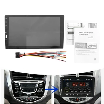 

9 Inch 1Din Car MP5 Player 12V Car Radio 1024X400 HD Digital Touch-Sn FM Radio Bluetooth USB AUX Mirror Link