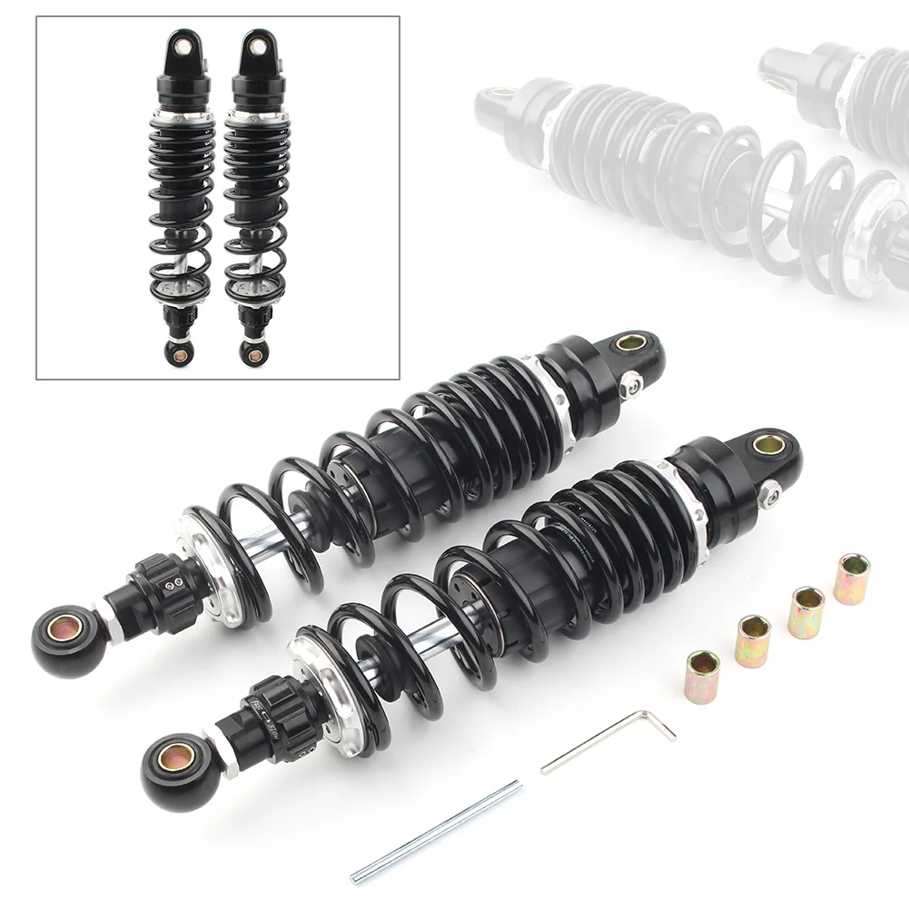

Universal for KH125 RS100 RS125 Motorcycles Quad ATV Street Bike Accessories Parts 320MM Motorcycle Rear Air Shock Absorber Kit