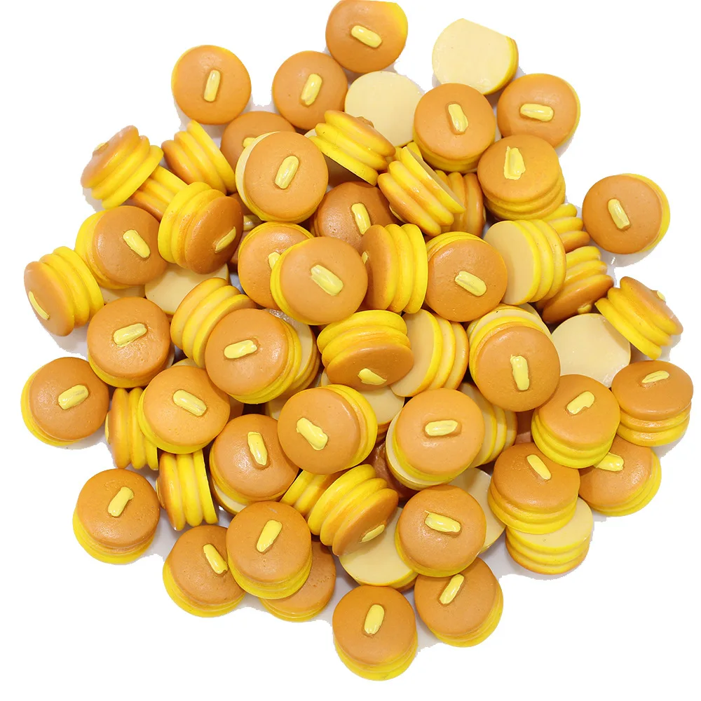5/10 Pcs Mini Bread Cake for 1:12 doll house Miniature Pretend Play Kitchen Food Accessories Toy