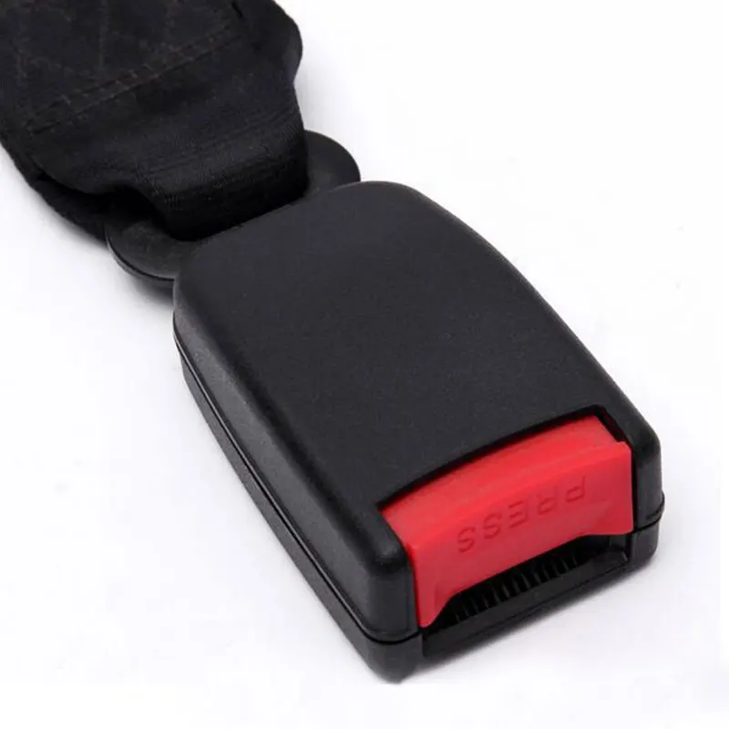 Universal Car Safety Seat Belt Extensão, Seatbelt Clip, extensor ajustável, Criança Universal Alongamento, Plug Buckle, 23cm