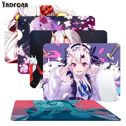 YNDFCNB – tapis de souris dessin animé amusant Nakiri Ayame, pour overwatches, écriture lisse, ordinateur de bureau, compagnon de jeu 
