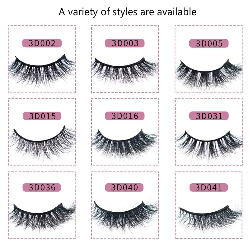 Makeup 3D Mink False Eyelashe Pure Manual Multi-layer Thick Natural Hand Made Eyelashes Extension | Красота и здоровье