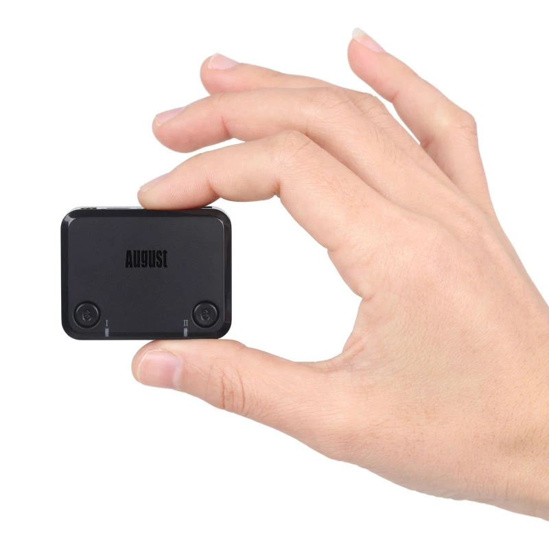 Bluetooth трансмиттер August MR270 с технологией aptX Low Latency 3.5 мм оптическим и композитным