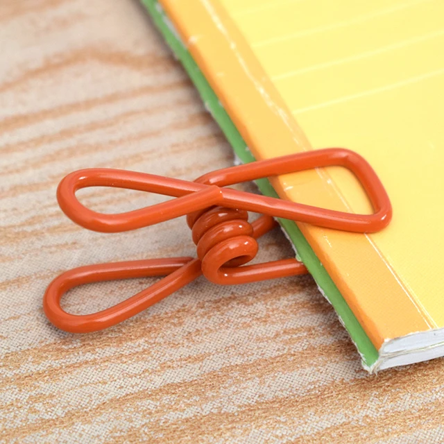 5/10/20 db Többcélú Színes Rozsdamentes Acél Klipek Ruhák Csapok Tartók Ruházati Bilincsek Lezáró Klip Háztartás - Image 3