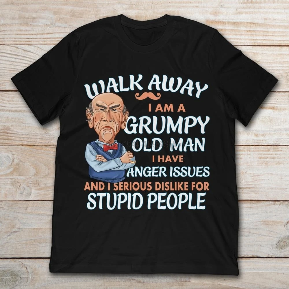 

Brand Jeff Dunham Walter Puppet Walk Away I Am A Grumpy Old Man I Have Anger Issues And A Serious Dislike For Stupid