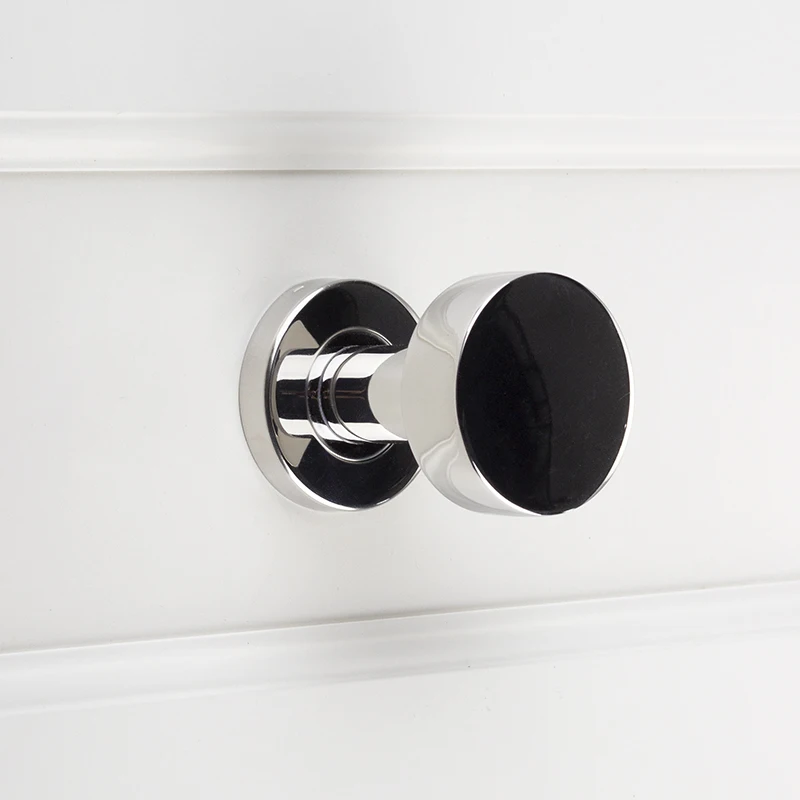 Door Handles for Interior Doors without Lock Tube Shape Brushed Copper and Chrome Color Options Stainless Steel Knob door knobs