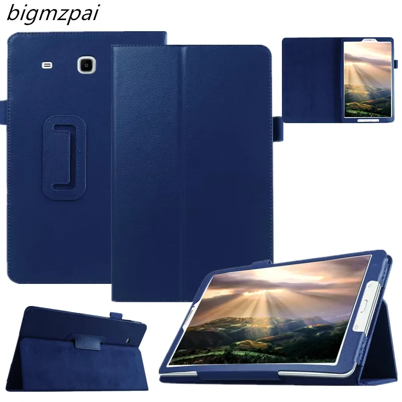 Модный высококачественный чехол-подставка из искусственной кожи для Samsung Galaxy Tab E