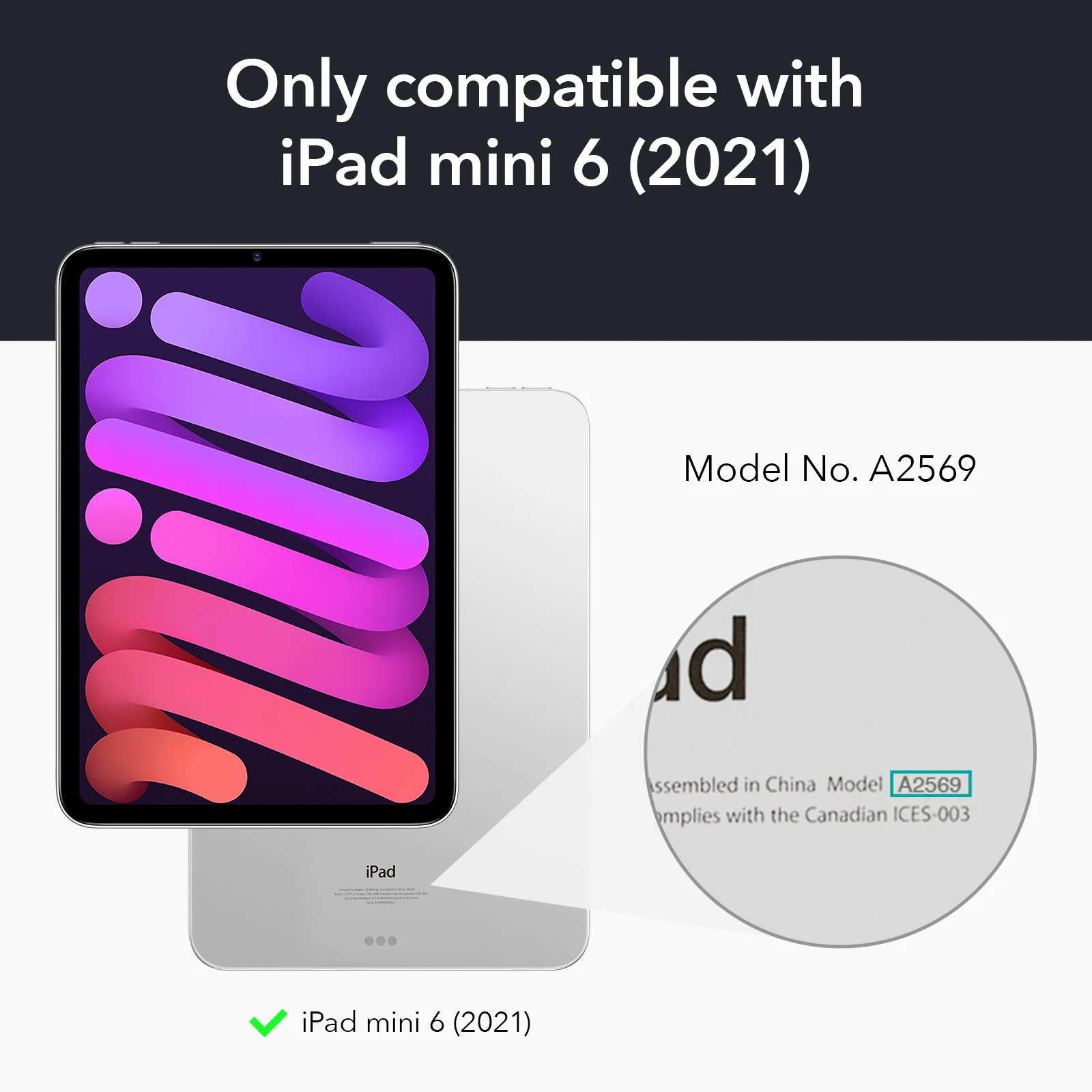 ESR - כיסוי עבור אייפד מיני 2021 iPad mini