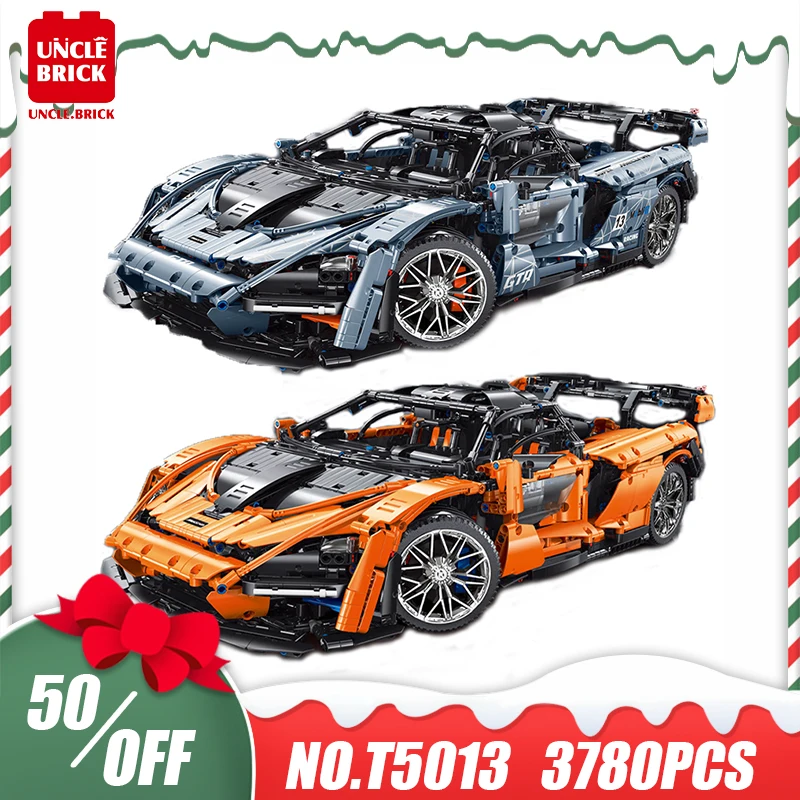 Техническая серия RC McLarens Senna Супер гоночный автомобиль 3780 шт. модель MOC