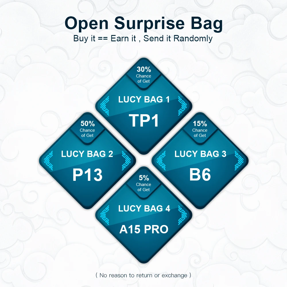 [New upgrade of lucky bag] WHIZZER wireless