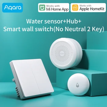 

Aqara Water Leak Sensor Intelligent linkage Aqara hub gateway 3 mijia Smart home Water Leak Detector Zigbee version