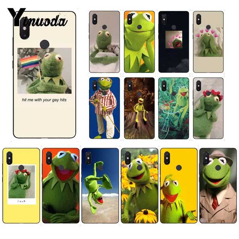 Мягкий чехол для телефона Yinuoda Kermit the frog с забавным фото на заказ Xiaomi Redmi8 4X 5A 7A 6A 5Plus