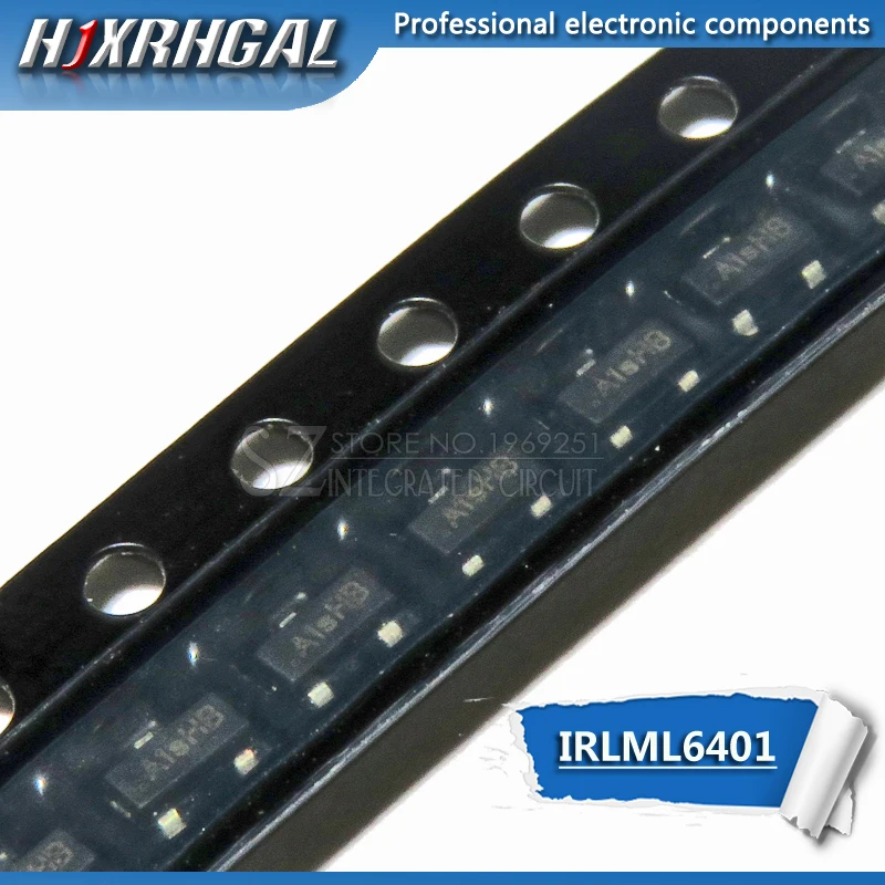 1 шт. IRLML6401TRPBF SOT23 IRLML6401TR SOT23-3 сот IRLML6401 SMD | Электронные компоненты и принадлежности
