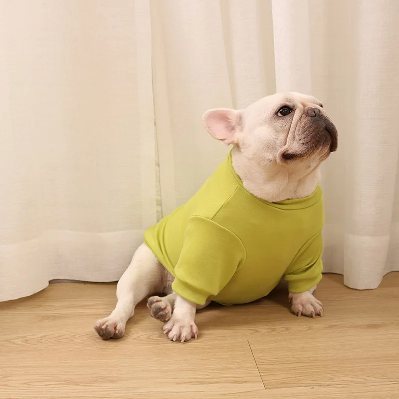 

Cotton Dog Pajamas T-shirt High Stretch Dog Clothes Poodle Bichon Pug French Bulldog Clothing Welsh Corgi Costume Pet Pyjama